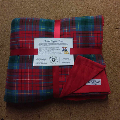 British Columbia Tartan Blanket