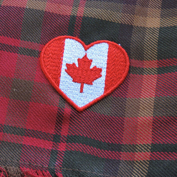 Maple Leaf Tartan Scarf