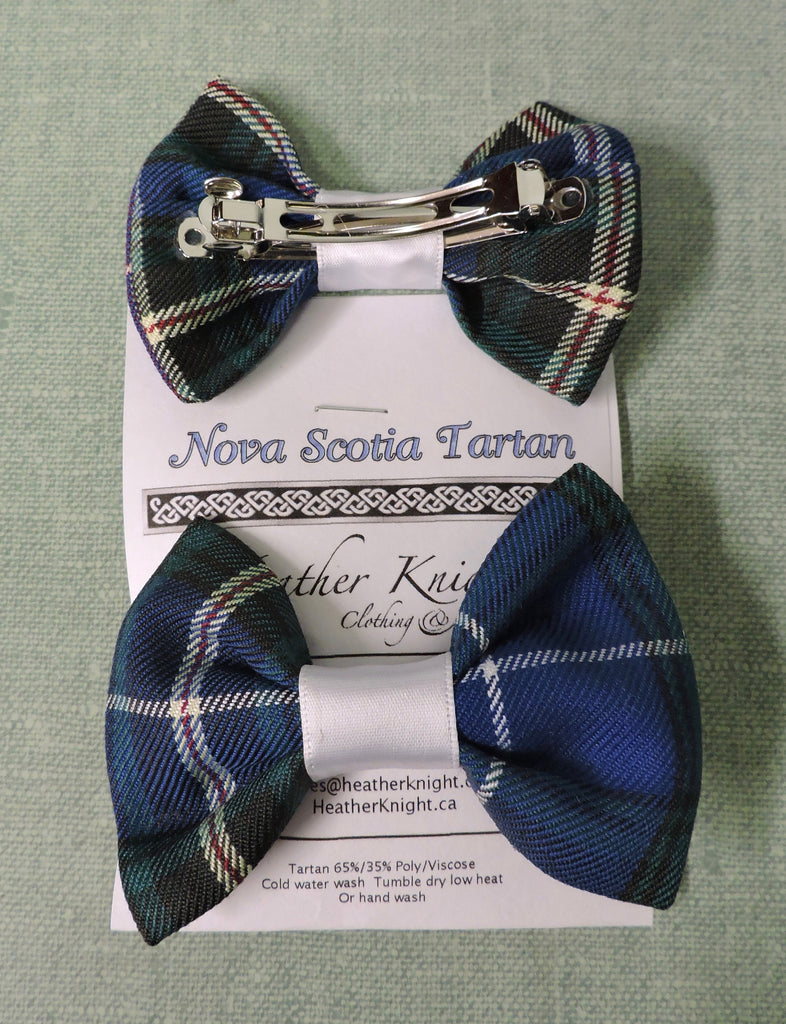 Tartan hair bow