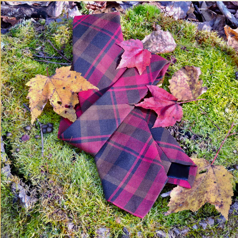 Necktie Canadian Tartans          100% Wool