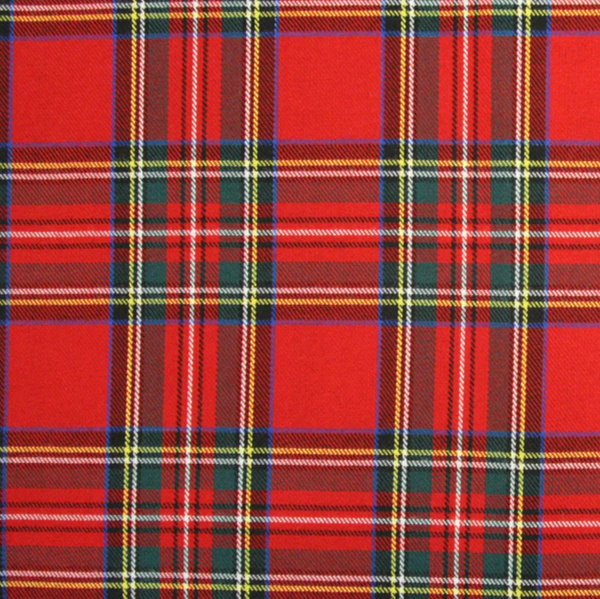 Tartan Patchwork Infinity Scarf