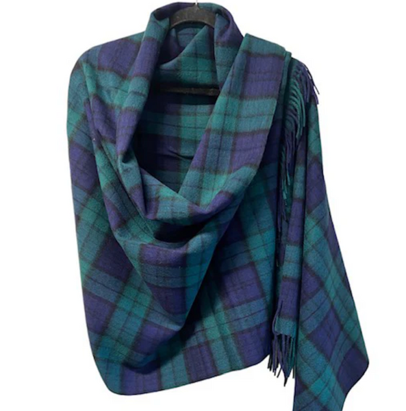Button Shawl~Lambswool