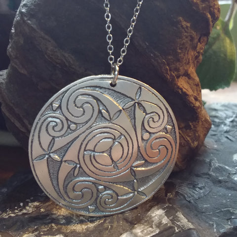 Temple Spiral Pendant