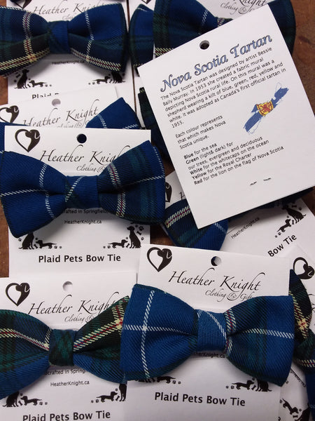 Nova Scotia Tartan Dog Bow Tie