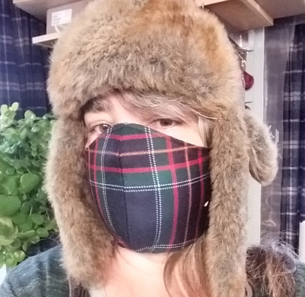 RCMP Tartan Face Mask