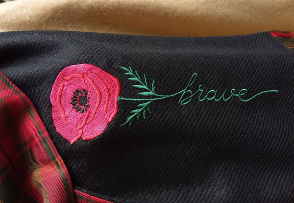 Flower Sentiments Scarf Clan & Speciality Tartan