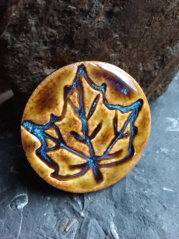 Maple Leaf Brooch