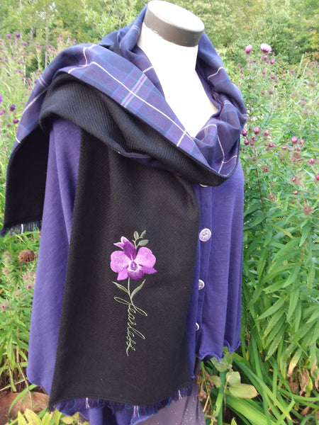 Flower Sentiments Scarf Clan & Speciality Tartan