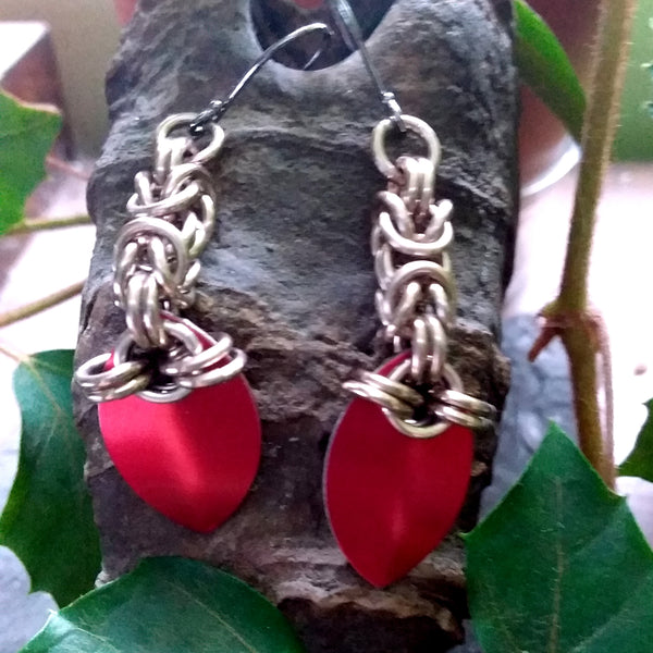 Dragon Scale Earrings