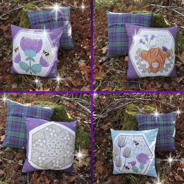 Celtic Dreams & Isle of Skye Pillow