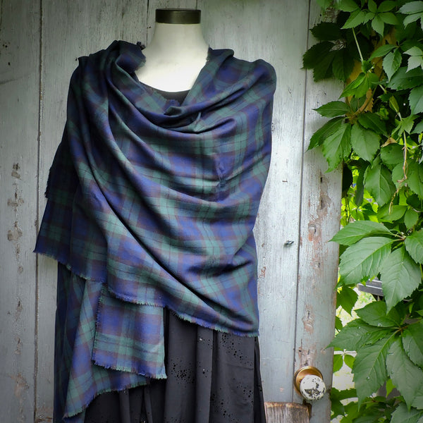 Emma 100% Cotton Tartan Blanket Scarf