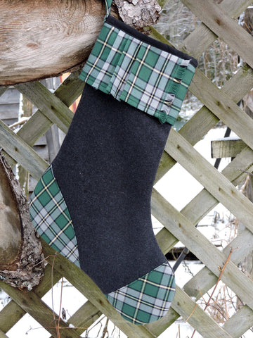 Cape Breton Tartan Christmas Stocking