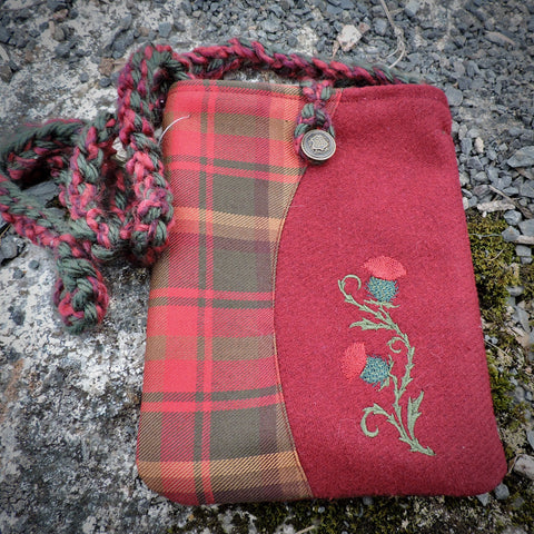 Wee Purse - Maple Leaf Tartan