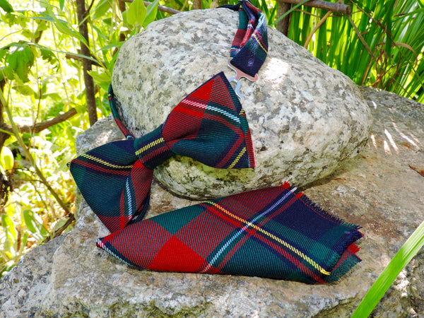 Quebec Tartan Bow Tie