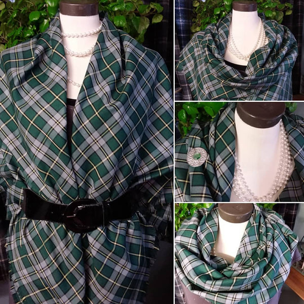 Tartan Stole 100% Wool