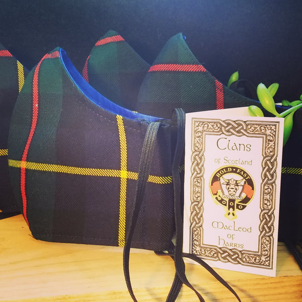 Mask~ Clan & Speciality Poly/viscose Tartan