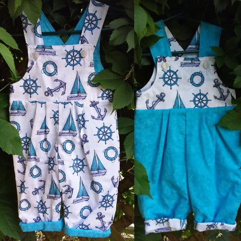 Reversible Coverall Cotton Prints